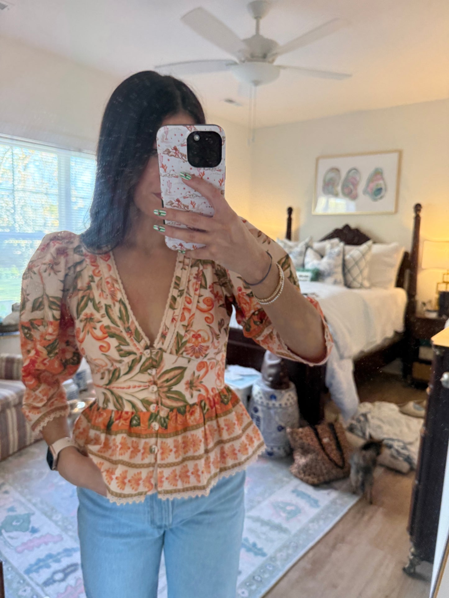 Juliet Peplum Blouse