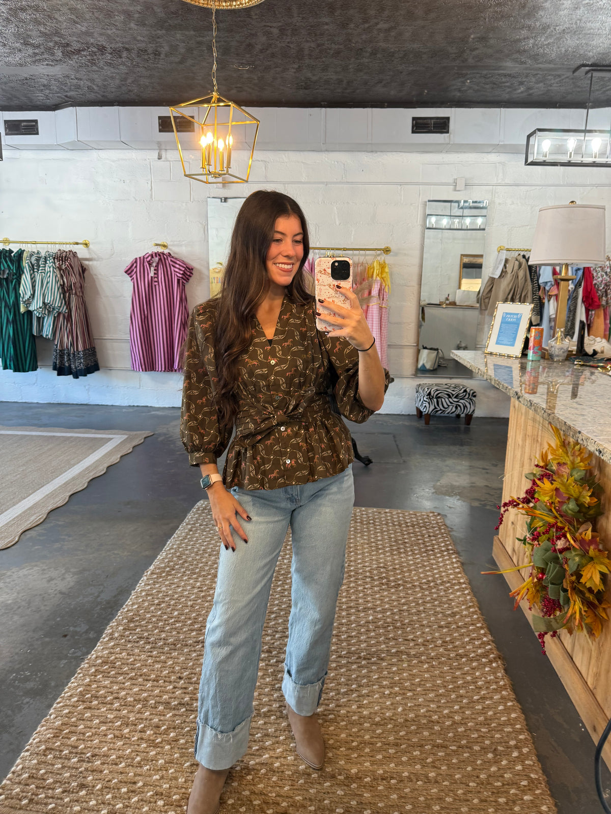 Olive Blouse