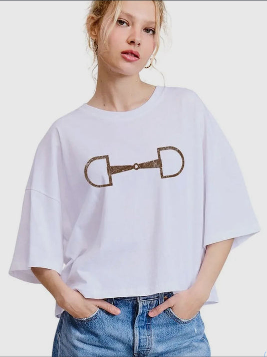 Horse Bit Tee