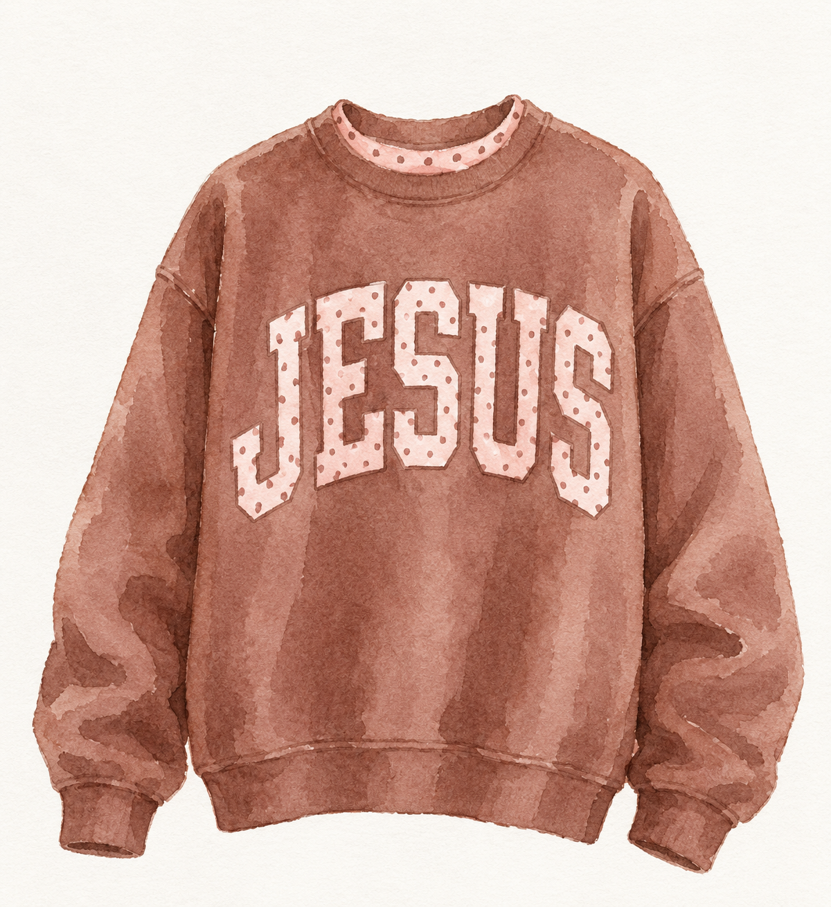 Pre-order Polka Dot Jesus Mockneck