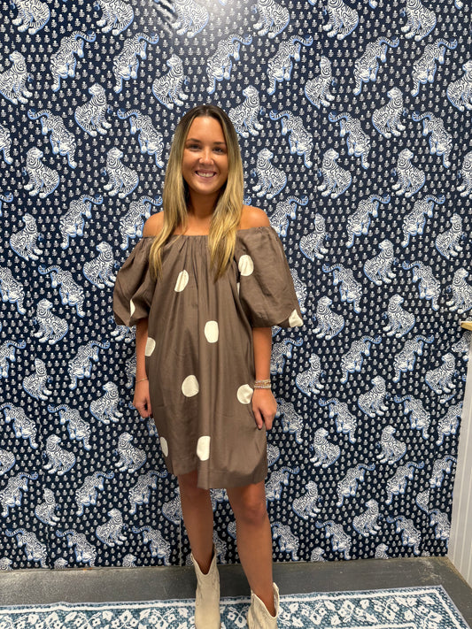 Expresso Polka Dot Mini