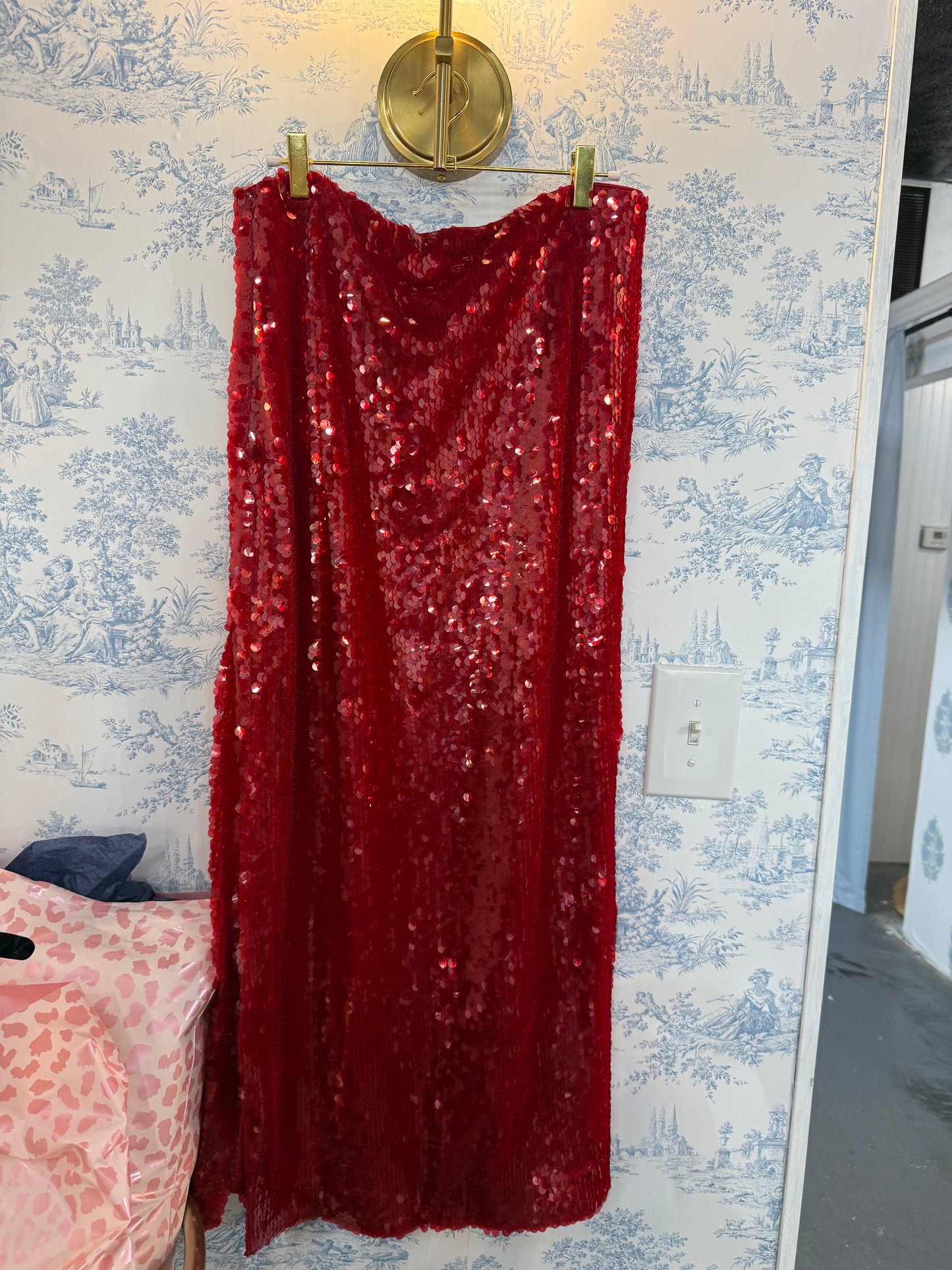 Holiday Sequin Skirt