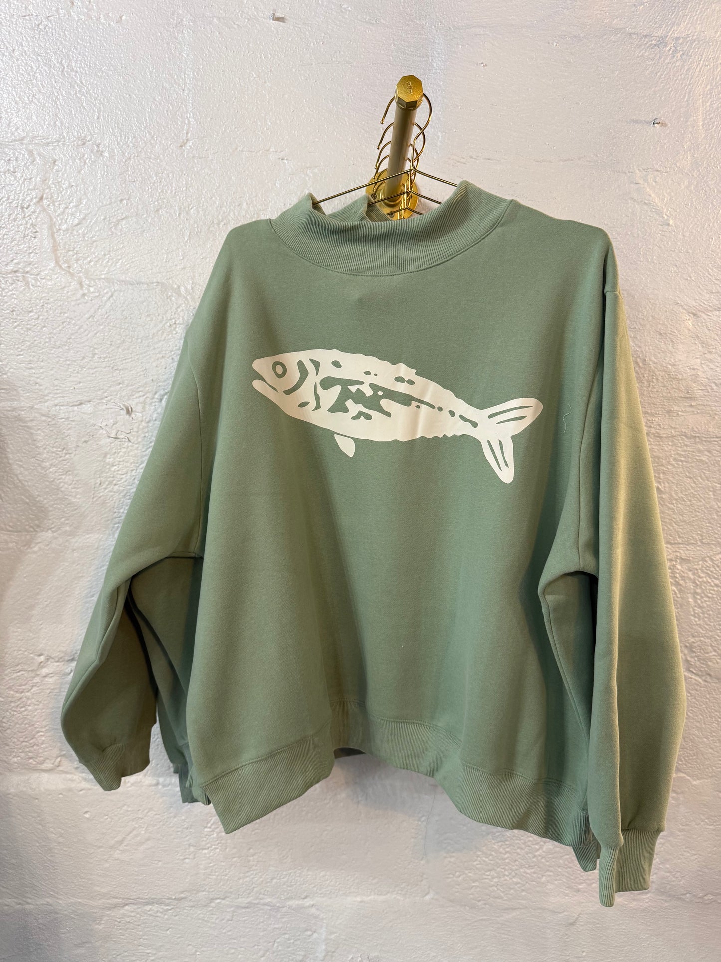 Marine Fish Mock-neck