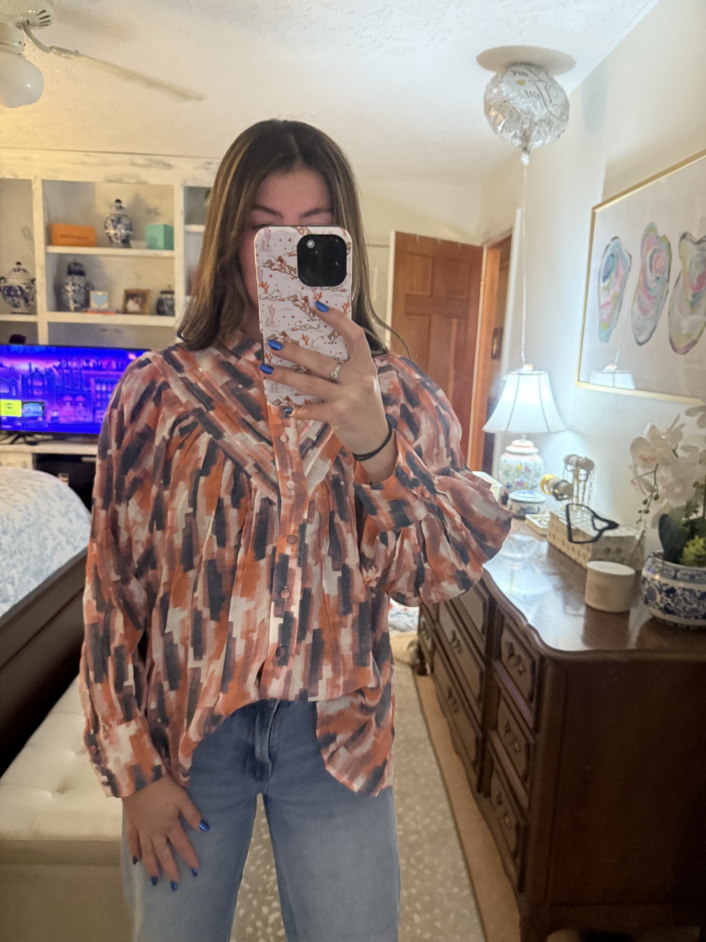 Sunset Blouse
