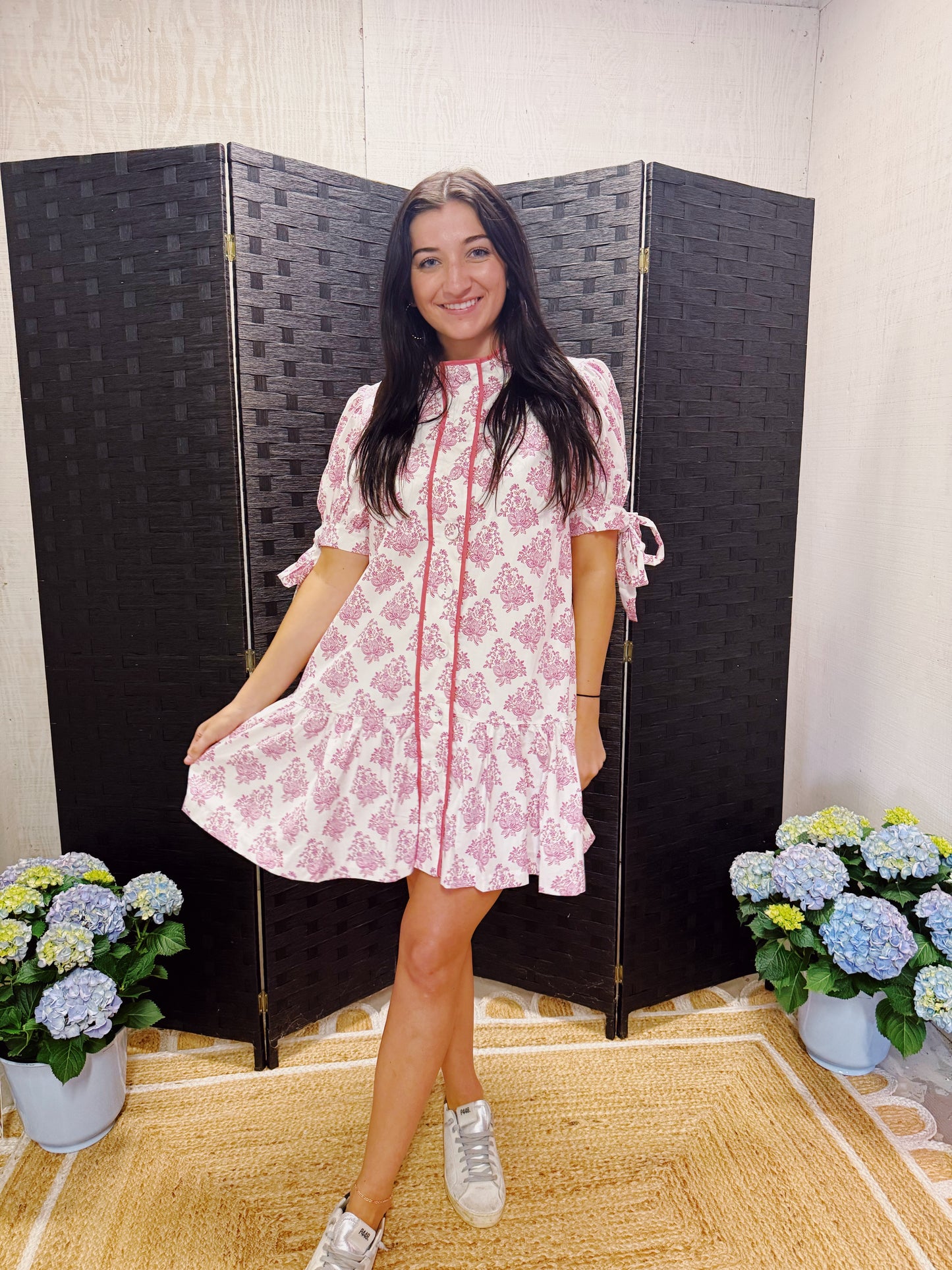 Ajark Print Cotton Mini