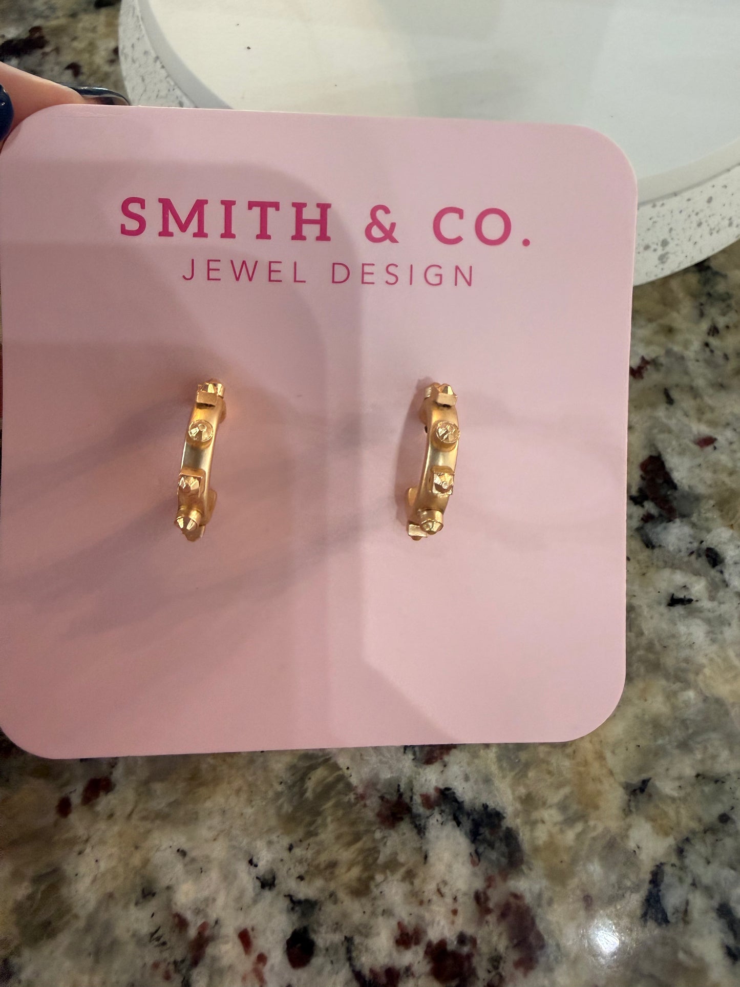 Matte Gold Huggies