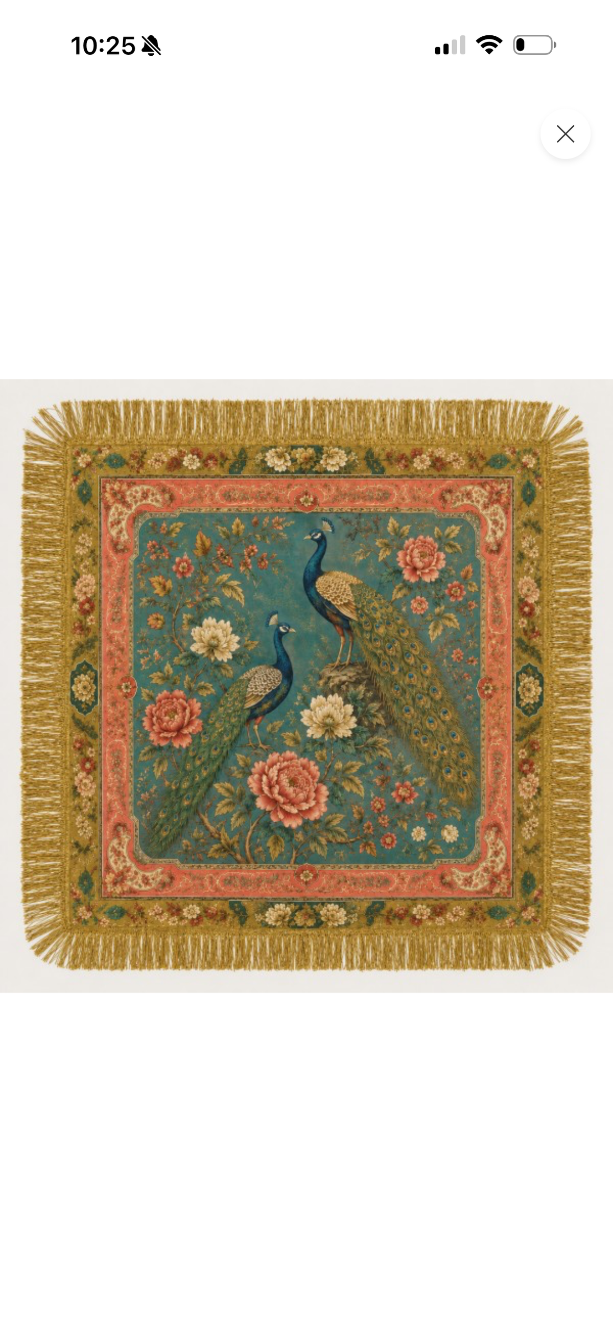 Peacock Scarf