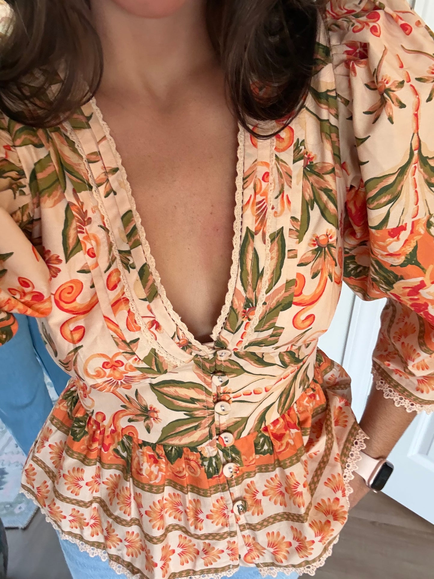 Juliet Peplum Blouse