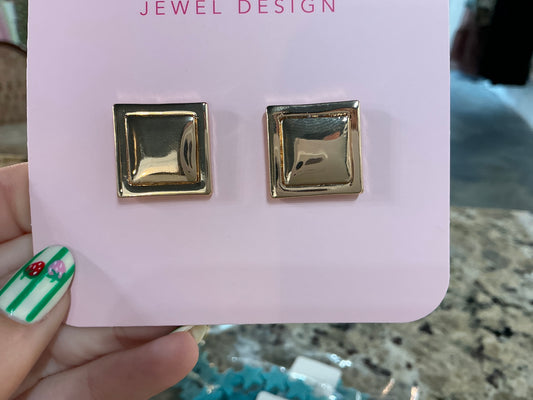 Geo Vintage Earrings