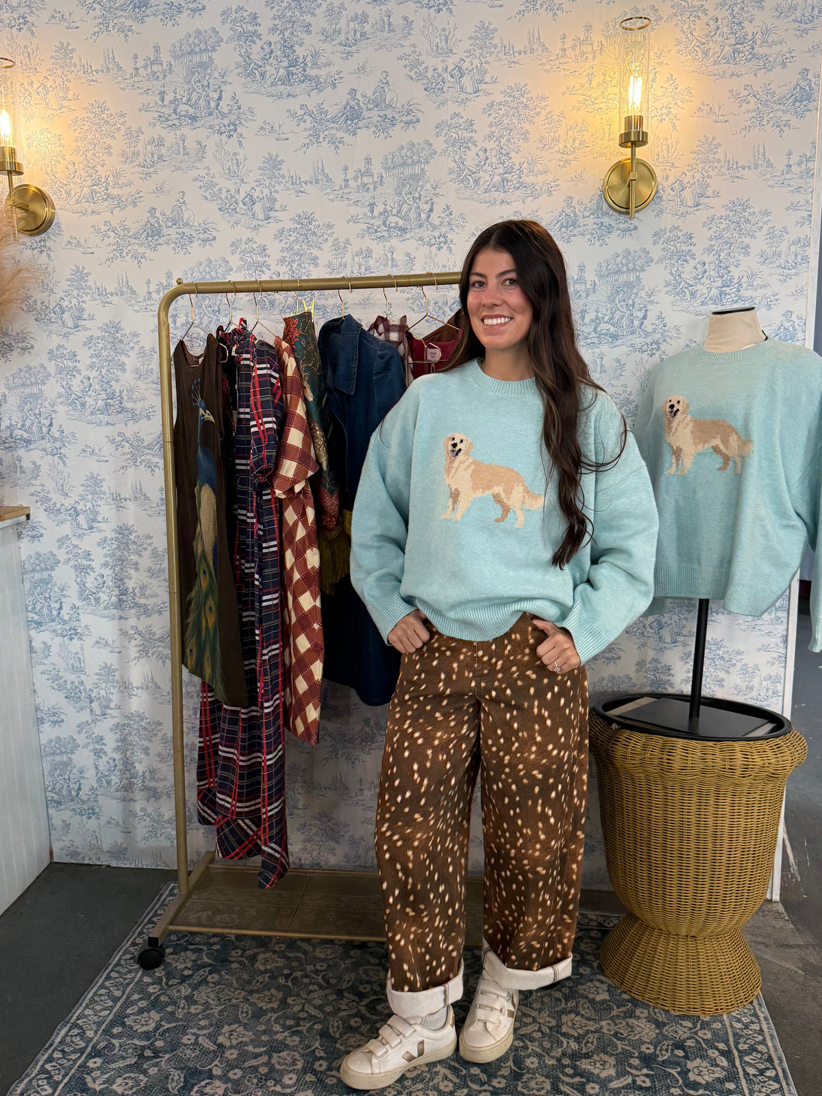 A Golden Sweater