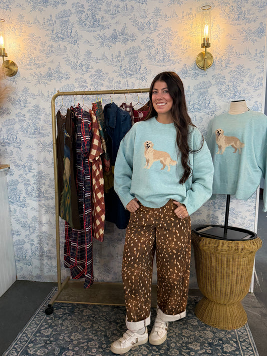 A Golden Sweater
