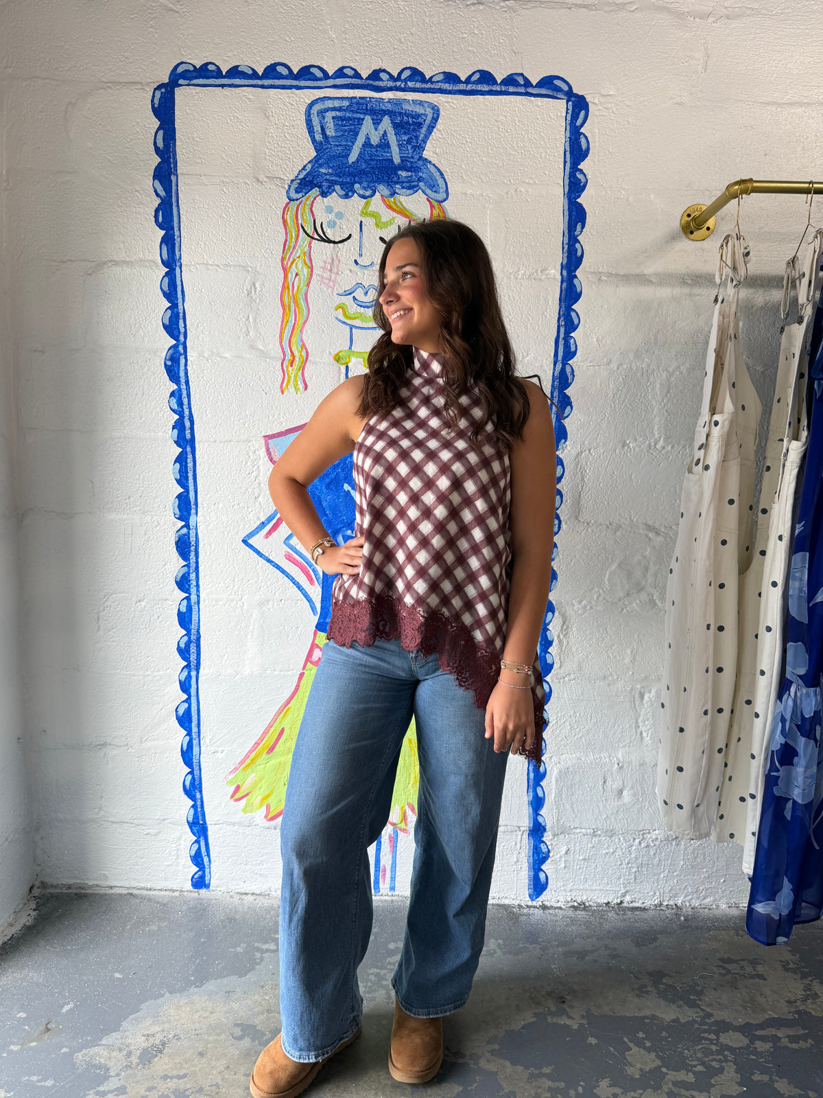 Plaid Top