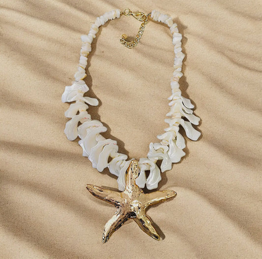 Boho Starfish Necklace