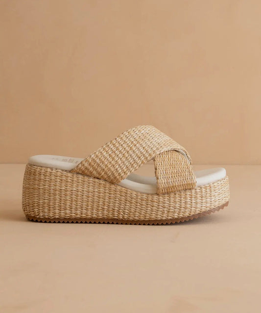 Coastal Platform Sandals