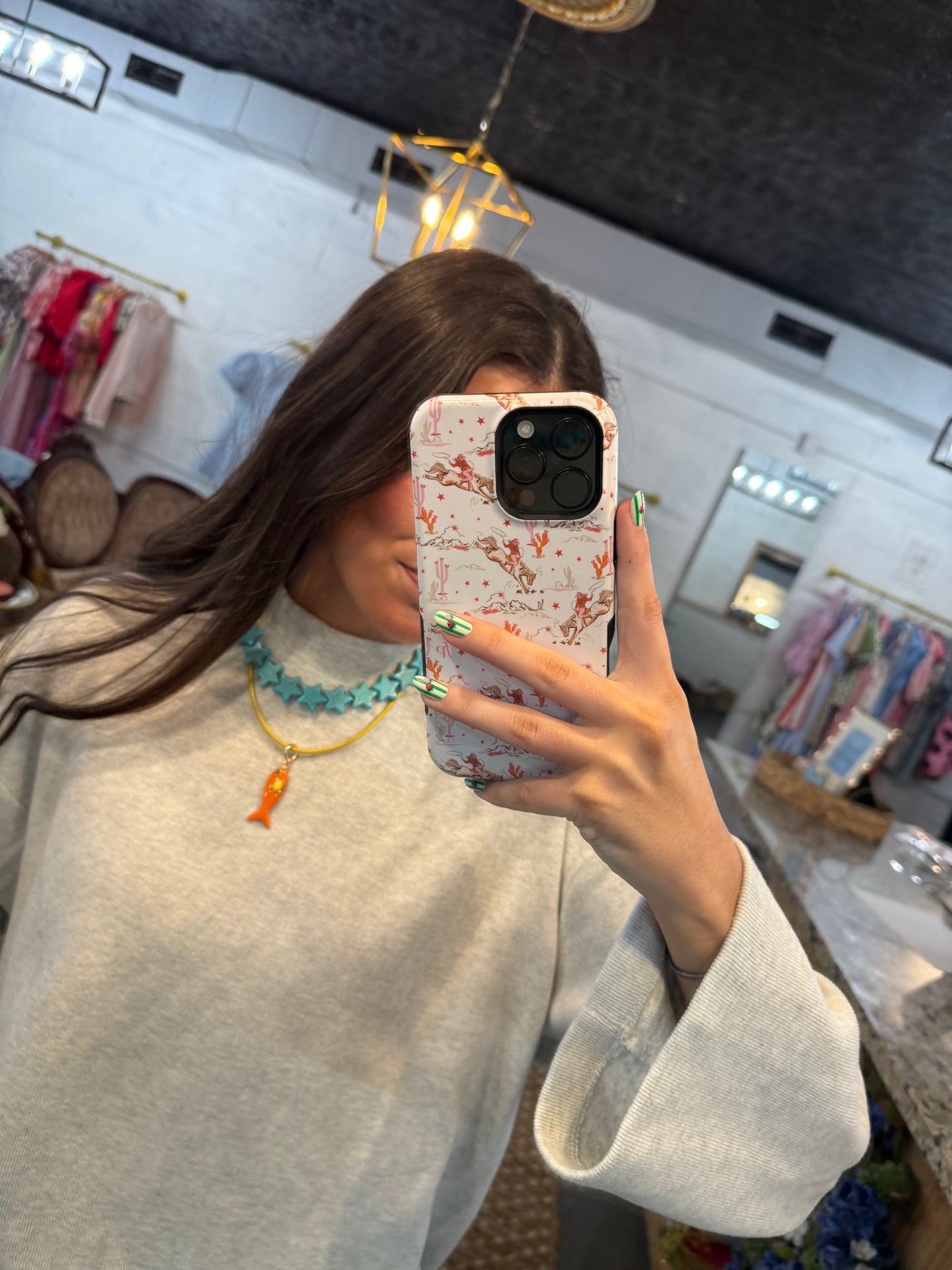 yellow Fish Necklace