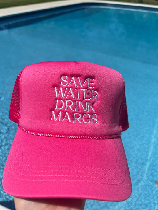 Save Water Drink Margs Hat