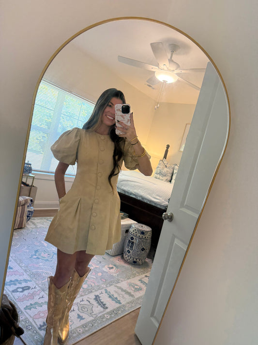 Autumn Button Dress