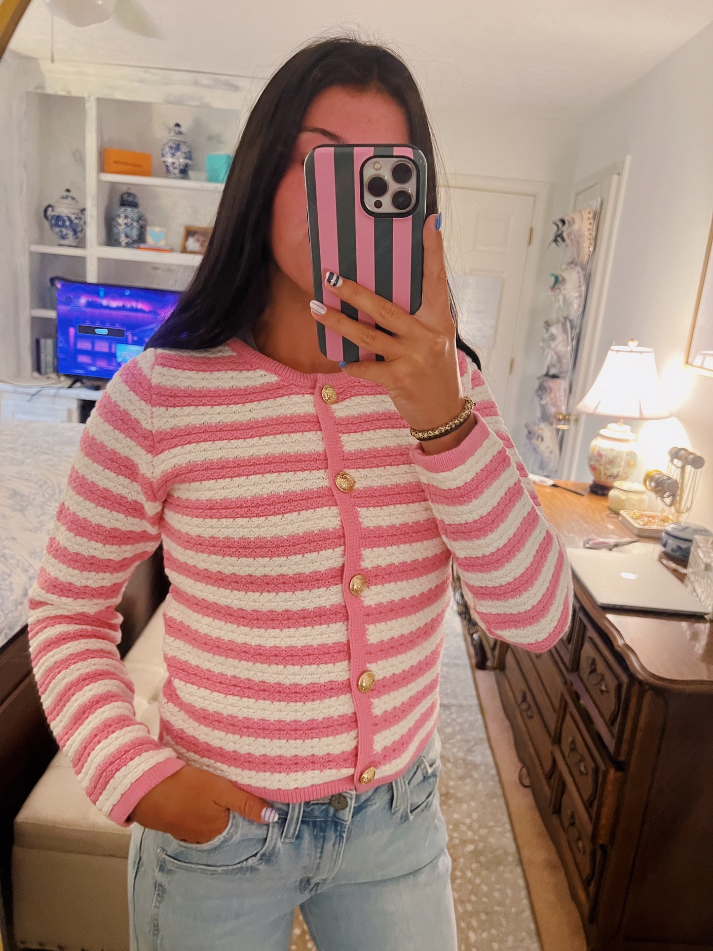 Cardigan top