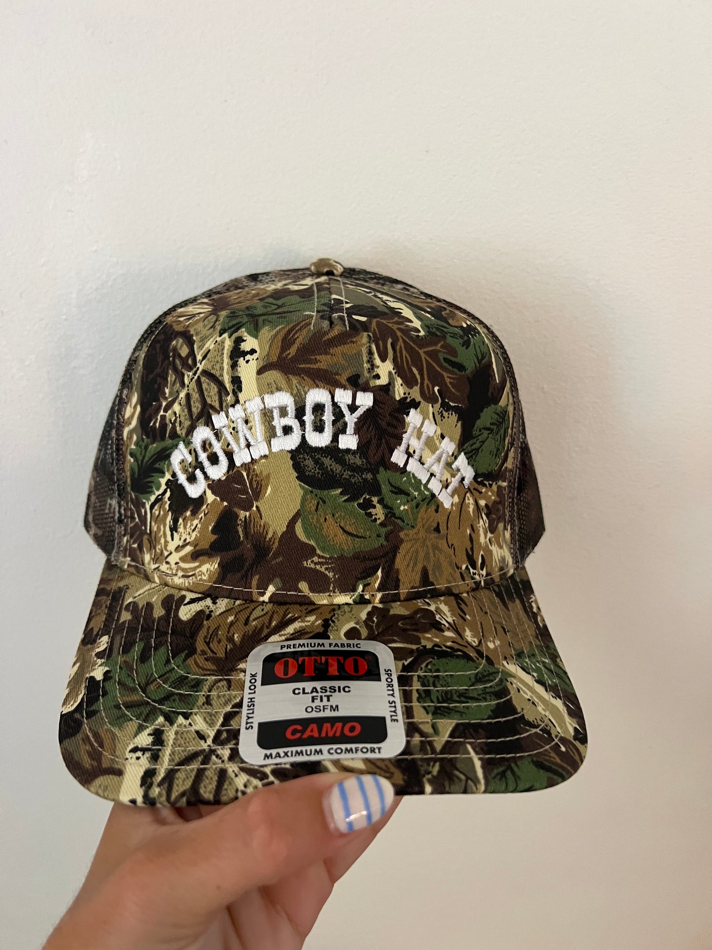 Camo Cowboy Hat