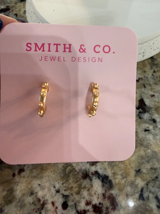 Matte Gold Huggies